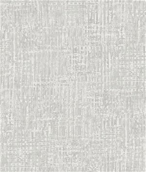 Seabrook Designs Corsica Weave Gray & Off-White Wallpaper