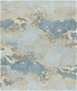 Seabrook Designs Sicily Marble Denim & Chocolate Wallpaper
