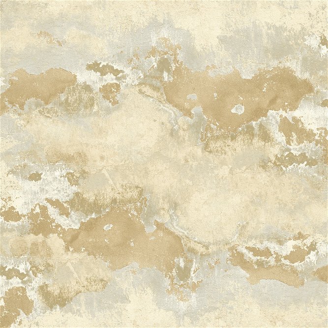 Seabrook Designs Sicily Marble Gold &amp; Light Gray Wallpaper