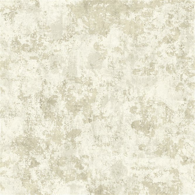 Seabrook Designs Sicily Stucco Greige &amp; Off-White Wallpaper