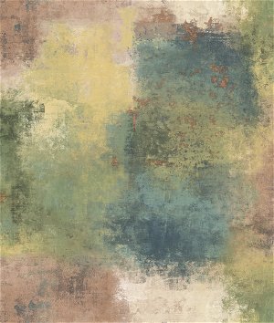 Seabrook Designs Cyprus Abstract Sage & Gold Wallpaper