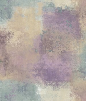 Seabrook Designs Cyprus Abstract Wine & Blue Dusk Wallpaper