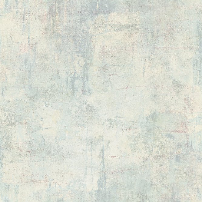 Seabrook Designs Cyprus Faux Steel Blue &amp; Off-White Wallpaper