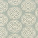 Scott Living Medallion Blue Fog Reed Fabric