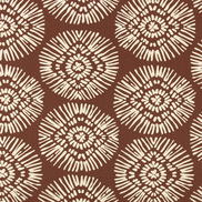 Scott Living Medallion Carob Reed Fabric