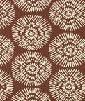 Scott Living Medallion Carob Reed Fabric