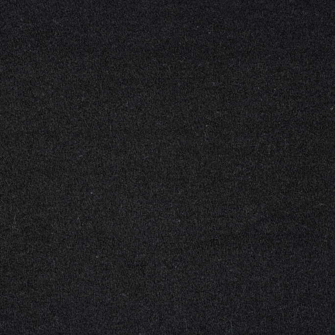 Bronco Melton Wool Black Fabric image 1 of 2