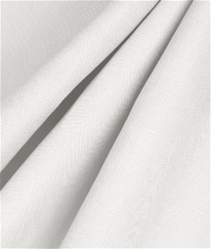 White Cotton Linen Fabric