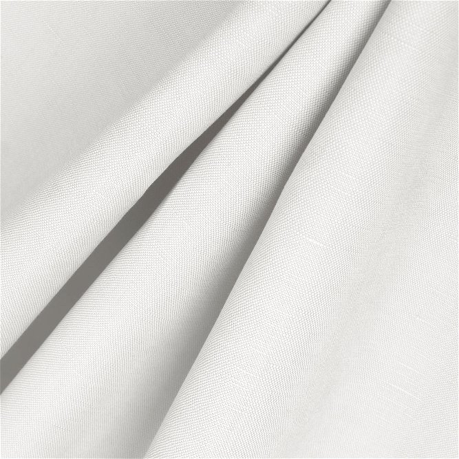 White Cotton Linen Fabric