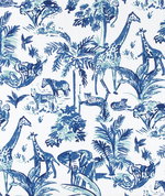 Premier Prints Meru Commodore Blue Slub Canvas