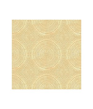 Kravet Metal Tile White Gold Fabric
