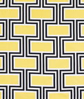 RK Classics Hamilton Grid Black/Yellow Fabric
