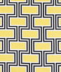 RK Classics Hamilton Grid Black/Yellow Fabric