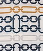 RK Classics Chainlink Stripe Zettie Fabric