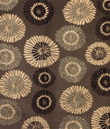 RK Classics Autumn Blossom Brown Fabric