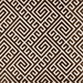 RK Classics Kensington Flocked Brown Upholstery Fabric