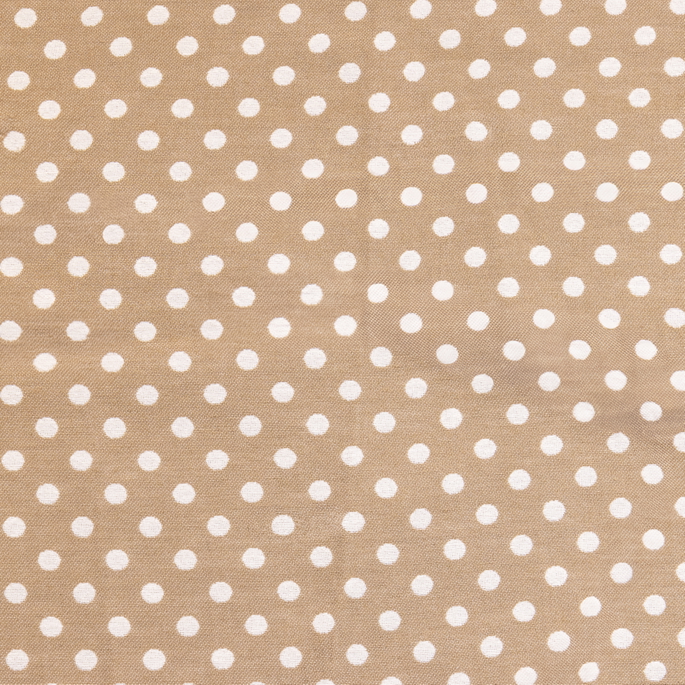 RK Classics Bengal Dots Beige Fabric image 1 of 2
