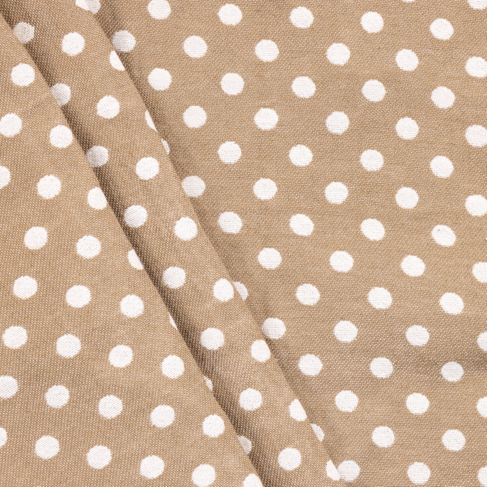 RK Classics Bengal Dots Beige Fabric image 2 of 2