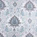 RK Classics Kendra Ikat Gray/Sky Fabric thumbnail image 1 of 2