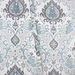 RK Classics Kendra Ikat Gray/Sky Fabric thumbnail image 2 of 2