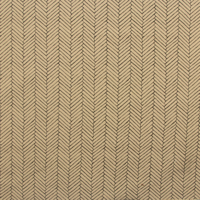 RK Classics McKinney Herringbone Tan/Black Fabric image 1 of 2