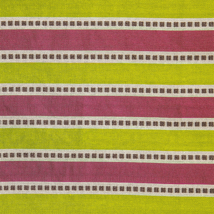 RK Classics Darwin Stripe Magenta/Lime Fabric image 1 of 3