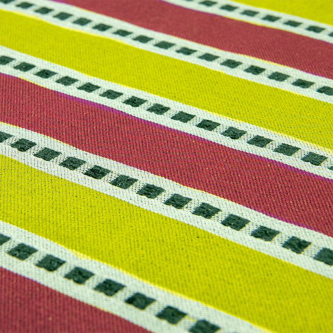 RK Classics Darwin Stripe Magenta/Lime Fabric image 3 of 3