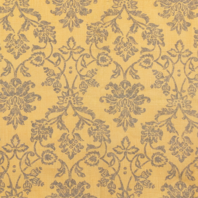 RK Classics Isolde Cornflower Yellow Fabric image 1 of 2
