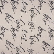 Richloom Pen Pal Mink/Linen Fabric