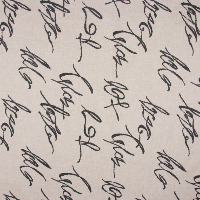 Richloom Pen Pal Mink/Linen Fabric image 1 of 2