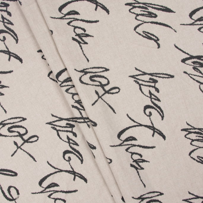 Richloom Pen Pal Mink/Linen Fabric image 2 of 2