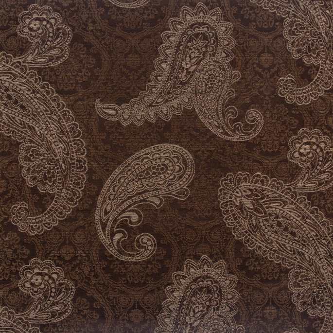RK Classics Kayenta Paisley Brown Fabric image 1 of 2