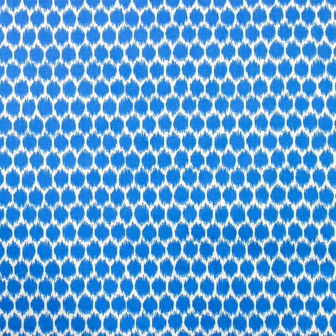 Waverly Seeing Spots Bluebell Fabric image 1 of 3