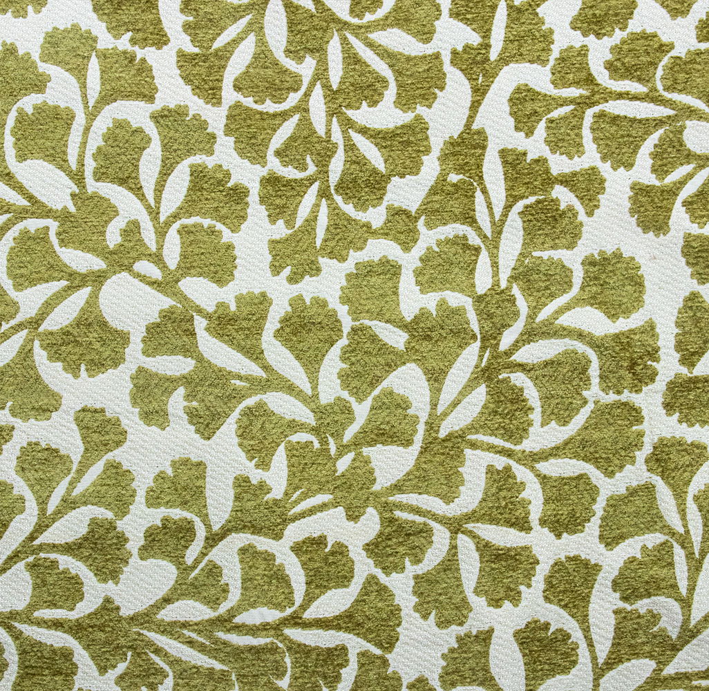 Store Vintage 5 Yards Pistachio Green Cotton Print Fabric Old Signs Objects 34