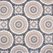 Richloom Olympus Suzani Black/Bronze Fabric thumbnail image 1 of 2