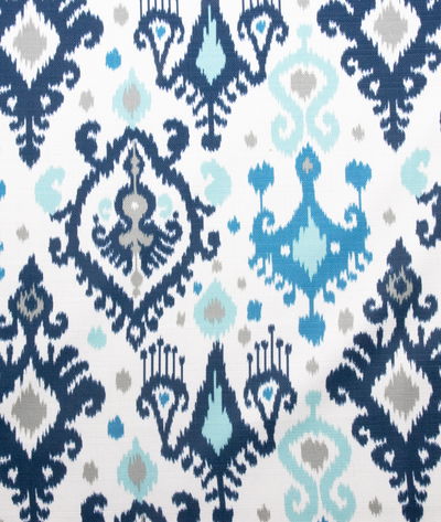 RK Classics Stella Ikat Azul Fabric