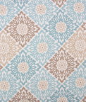 Waverly Sweet Things Spa Teal/Taupe Fabric