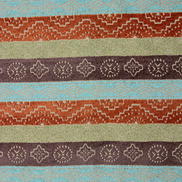RK Classics Noelle Tribal Stripe Harvest Fabric