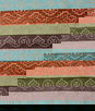 RK Classics Noelle Tribal Stripe Harvest Fabric