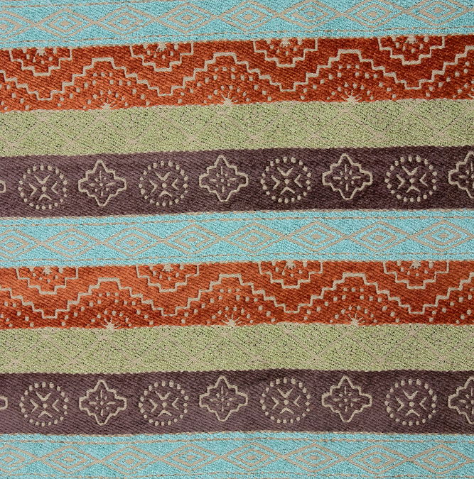 RK Classics Noelle Tribal Stripe Harvest Fabric
