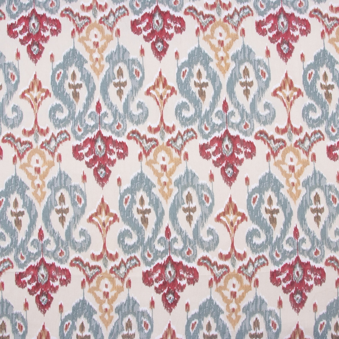 RK Classics Alford Peacock Blue/Rust Fabric image 1 of 2