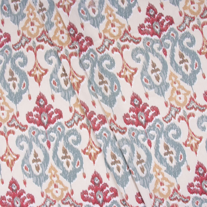 RK Classics Alford Peacock Blue/Rust Fabric image 2 of 2