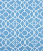 Waverly Lovely Lattice Blue Printed Fabric