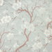 RK Classics Blossoms Silver/Blue Fabric