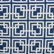 RK Classics Lena Geometric Blue Fabric