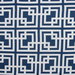 RK Classics Lena Geometric Blue Fabric
