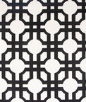 Waverly Groovy Grille Noir Fabric