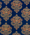RK Classics Pardah Ikat Indigo Fabric