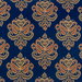 RK Classics Pardah Ikat Indigo Fabric thumbnail image 1 of 2