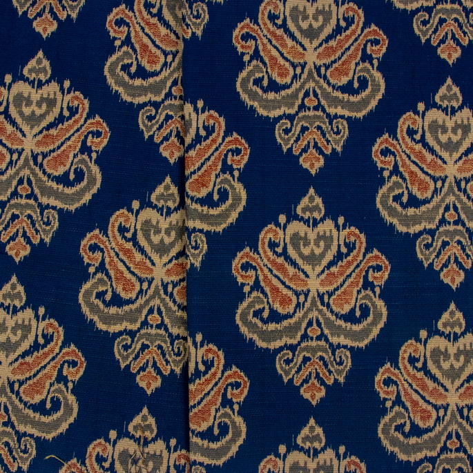 RK Classics Pardah Ikat Indigo Fabric image 2 of 2